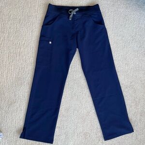 Figs Navy Kade Cargo Scrub Pants
